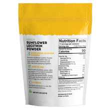 Load image into Gallery viewer, Sunflower Lecithin Powder