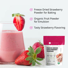 Load image into Gallery viewer, Organic Freeze Dried Strawberry Powder