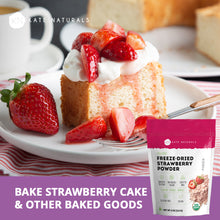 Load image into Gallery viewer, Organic Freeze Dried Strawberry Powder