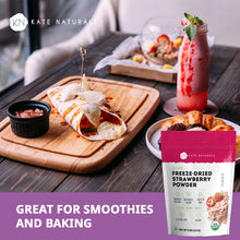 Load image into Gallery viewer, Organic Freeze Dried Strawberry Powder