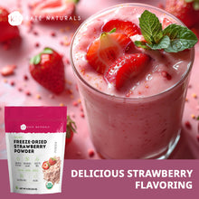 Load image into Gallery viewer, Organic Freeze Dried Strawberry Powder
