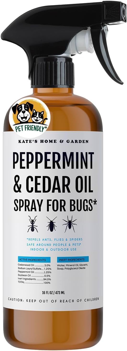 Peppermint & Cedar Oil for Bugs & Pest Control