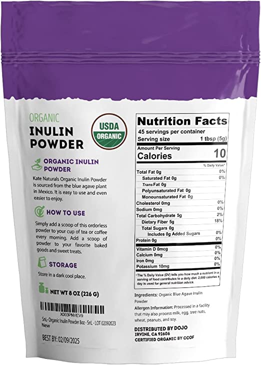 Organic Inulin Powder – Wholesale by Kate